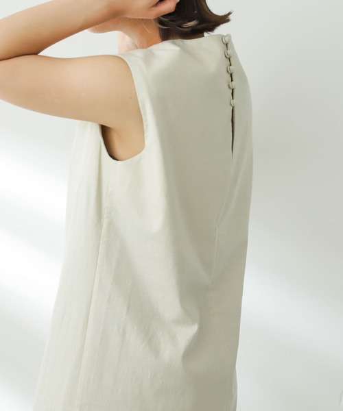 「SENSE OF PLACE by URBAN RESEARCH」 ノースリーブワンピース ONE ブラック レディース_画像2