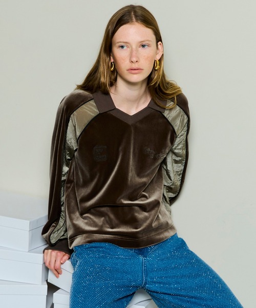 MAISON SPECIAL（メゾンスペシャル） tシャツ Velour Combination