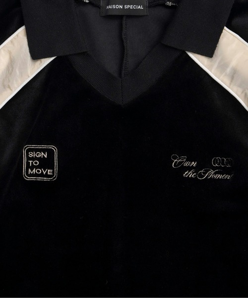 MAISON SPECIAL（メゾンスペシャル） tシャツ Velour Combination