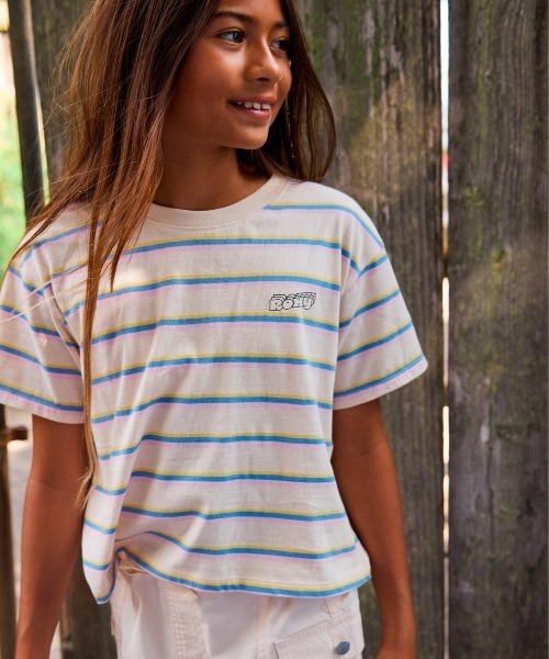 ROXY キッズ ウェア　未使用　130から140 ボード　女の子　ロキシー ROXY（ロキシー） tシャツ NEVER SAW BLUE LIKE/ロキシーキッズ半袖