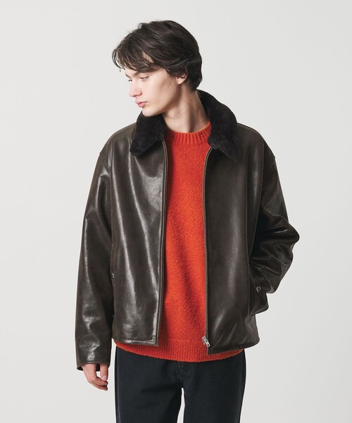 ムートンジャケット　monkey time united arrows monkey time BEAUTY＆YOUTH UNITED ARROWS ブルゾン アウター ゴート