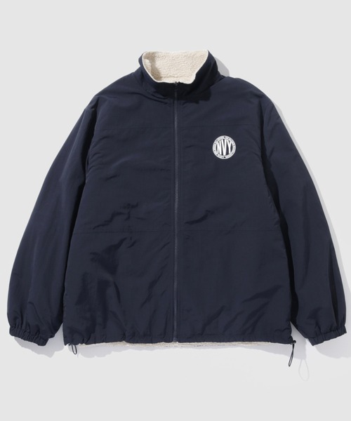 NAVY ブルゾン アウター 裏ボアリバーシブルブルゾン メンズ