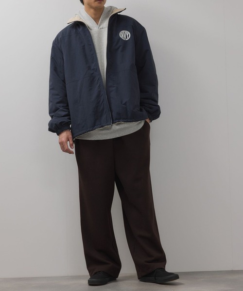 NAVY ブルゾン アウター 裏ボアリバーシブルブルゾン メンズ