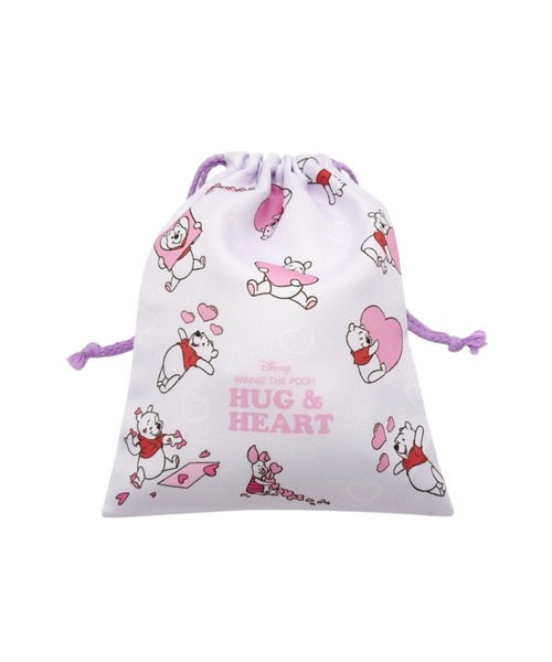 Disney（ディズニー） ポーチ くまのプーさん ハートシリーズ 3P巾着