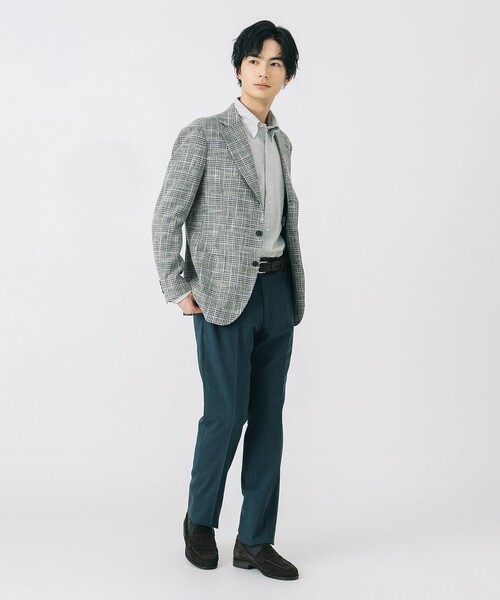 BEAMS HEART（ビームス ハート） テーラードジャケット MEDIUM グレー