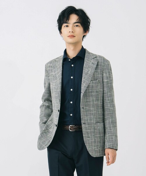 BEAMS HEART（ビームス ハート） テーラードジャケット MEDIUM グレー