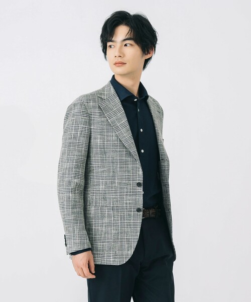 BEAMS HEART（ビームス ハート） テーラードジャケット MEDIUM グレー