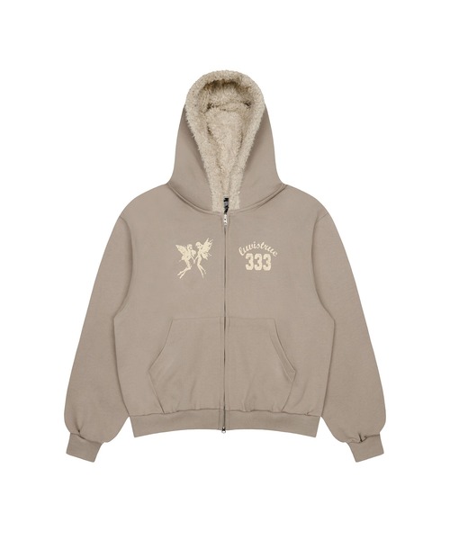 LUVISTRUE パーカー EV FAIRY FUR HOOD ZIP UP レディース : ZOZOTOWN