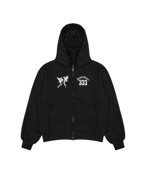 LUVISTRUE パーカー EV FAIRY FUR HOOD ZIP UP レディース : ZOZOTOWN
