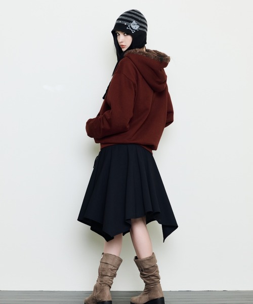 FR2GOLF パーカー　レディース　S LUVISTRUE パーカー EV FAIRY FUR HOOD ZIP UP レディース : ZOZOTOWN