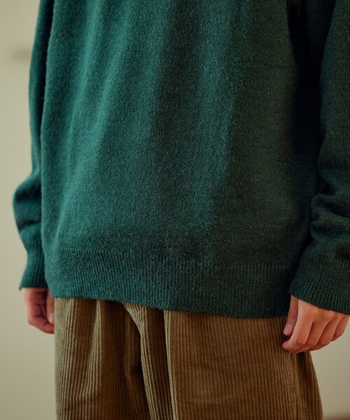 「TOWNCRAFT」 長袖ニット LARGE オレンジ メンズ_画像8