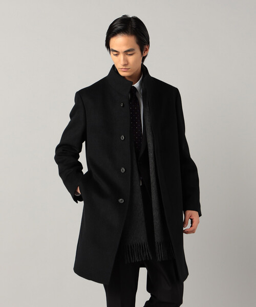 アンゴラビーバー イタリアンカラーコート　Mサイズ アンゴラビーバー イタリアンカラーコート（0710WI01