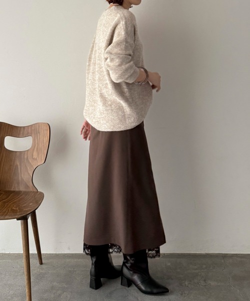 DOUX ARCHIVES（ドゥアルシーヴ） スカート 裾レースタイトスカート