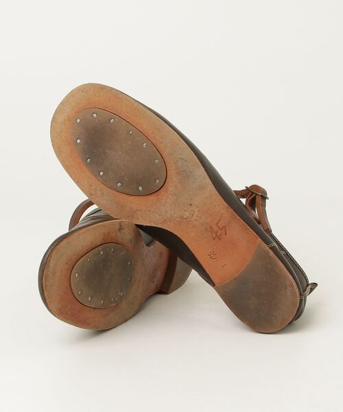 「eb.a.gos」 シューズ 24.5cm ブラウン レディース_画像3