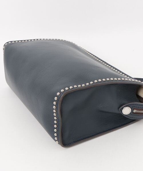 J&M DAVIDSON ネイビー ショルダーバッグ J&M DAVIDSON ネイビー ショルダーバッグ