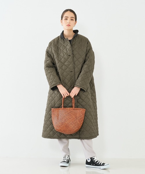 「Yarmo」 ステンカラーコート フリー ブラック レディース_画像9