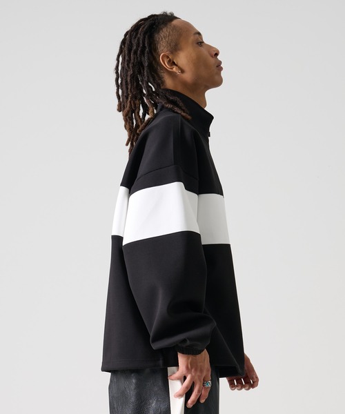 FUBU（フブ） トレーナー スウェット ブランド Tech Half Zip / テック
