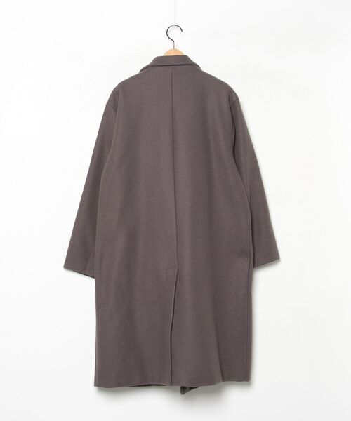 「ETELIO」 チェスターコート S グレー メンズ_画像2