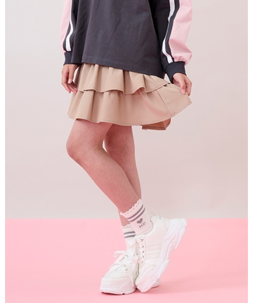 mezzo piano Junior（メゾピアノ ジュニア） パンツ ハートバックル