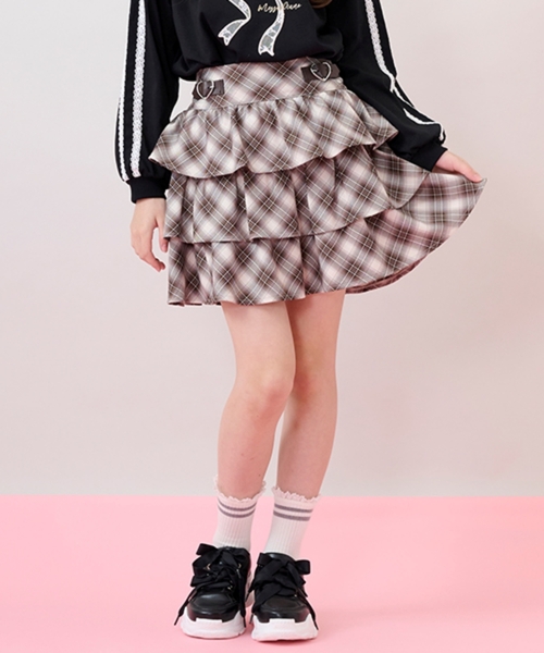 mezzo piano Junior（メゾピアノ ジュニア） パンツ ハートバックル