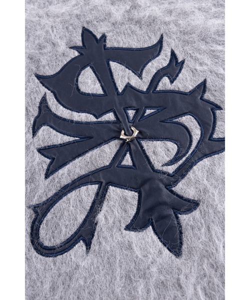 セーター ニット ニット｜Tribal Cross Pierced Shaggy Knit｜SUPPLIER メンズ レディース