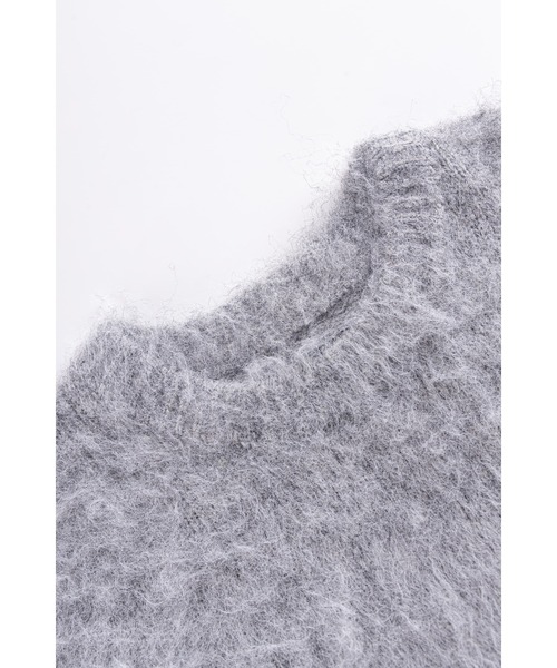 セーター ニット ニット｜Tribal Cross Pierced Shaggy Knit｜SUPPLIER メンズ レディース