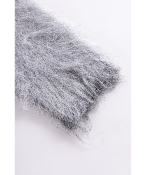 セーター ニット ニット｜Tribal Cross Pierced Shaggy Knit｜SUPPLIER メンズ レディース