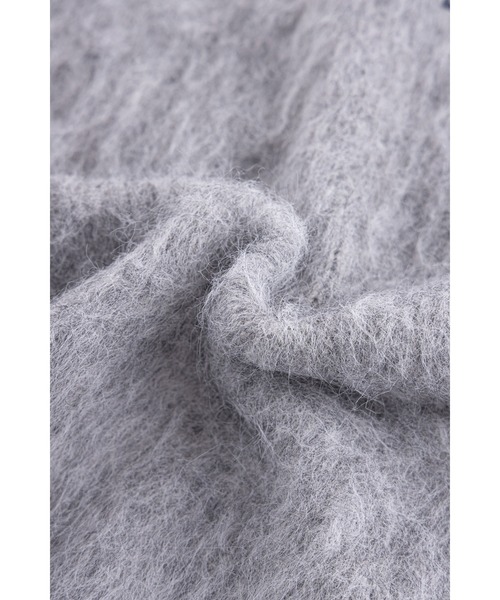 セーター ニット ニット｜Tribal Cross Pierced Shaggy Knit｜SUPPLIER メンズ レディース