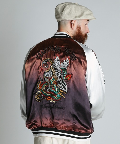 スカジャン Schott/ショット/BATTLE ROYALE SUKA JACKET/バトルロワイヤル スカジャン メンズ レディースの画像