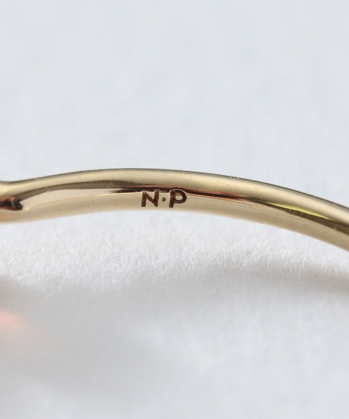 「NOIR DE POUPEE」 リング #9 ホワイト レディース_画像5