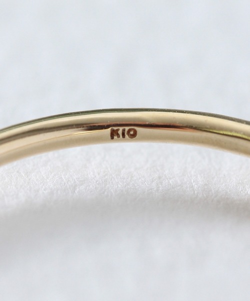 「NOIR DE POUPEE」 リング #9 ホワイト レディース_画像6