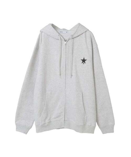 CONVERSE TOKYO パーカー FLOWER LOGO ZIP HOODIE レディース メンズ