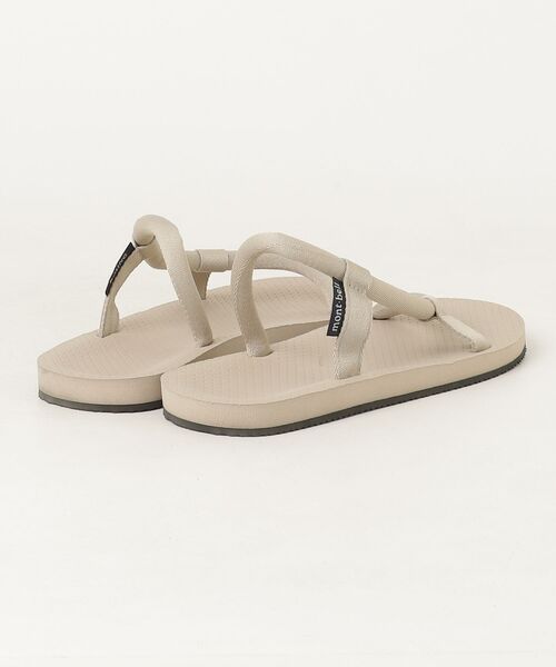 「B:MING by BEAMS」 フラットサンダル「mont-bellコラボ」 - ベージュ レディース_画像2