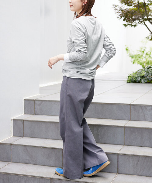 「SLOBE IENA」 長袖カットソー - ホワイト レディース_画像10