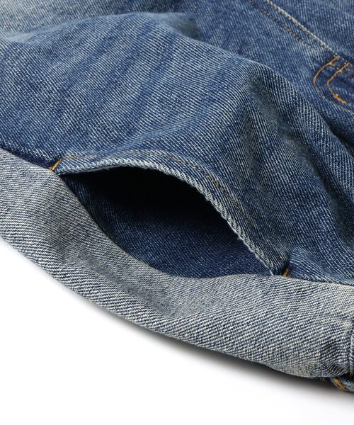 BREEZE（ブリーズ） パンツ サイドラインワイドデニムパンツ_ジュニア