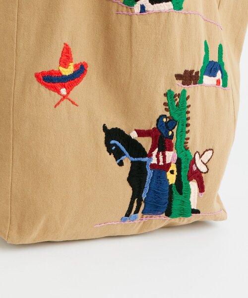 BEARDSLEY（ビアズリー） トートバッグ メキシカン刺繍Bag レディース