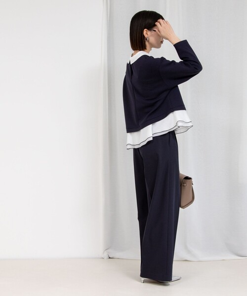 「NOLLEY'S Sophi」 長袖ブラウス 38 グレー レディース_画像4