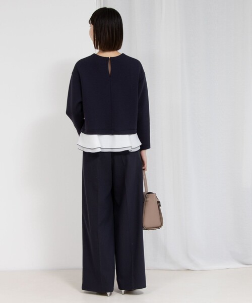 「NOLLEY'S Sophi」 長袖ブラウス 38 グレー レディース_画像6