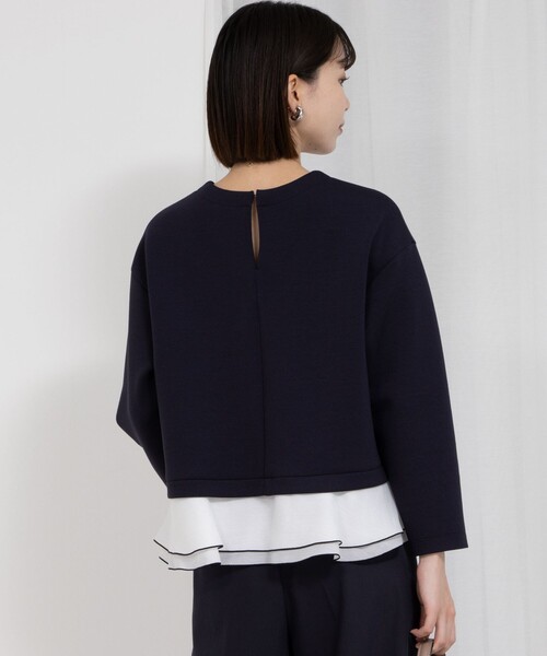 「NOLLEY'S Sophi」 長袖ブラウス 38 グレー レディース_画像7