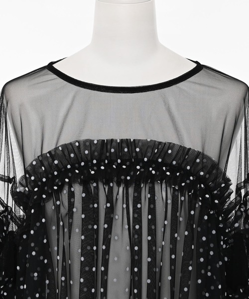 「Narcissus」 長袖ブラウス FREE ホワイト レディース_画像7