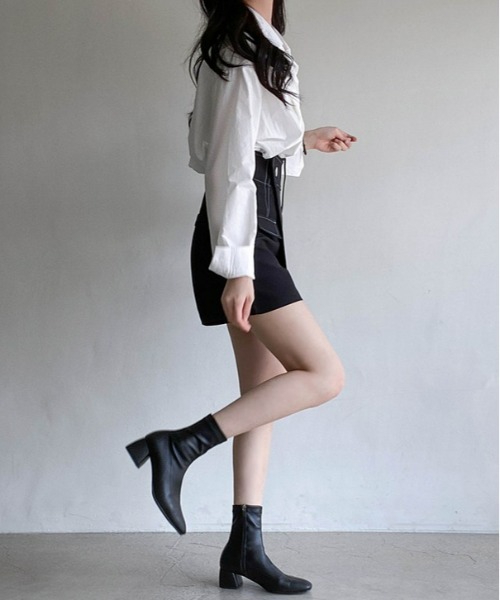 「SONA」 ショートパンツ SMALL ブラック レディース_画像3