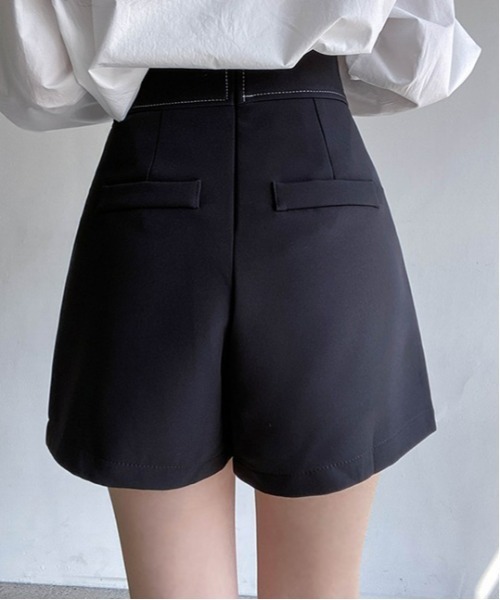 「SONA」 ショートパンツ SMALL ブラック レディース_画像8