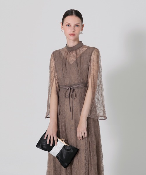 「Leja」 7分袖ワンピース SMALL グリーン レディース_画像5