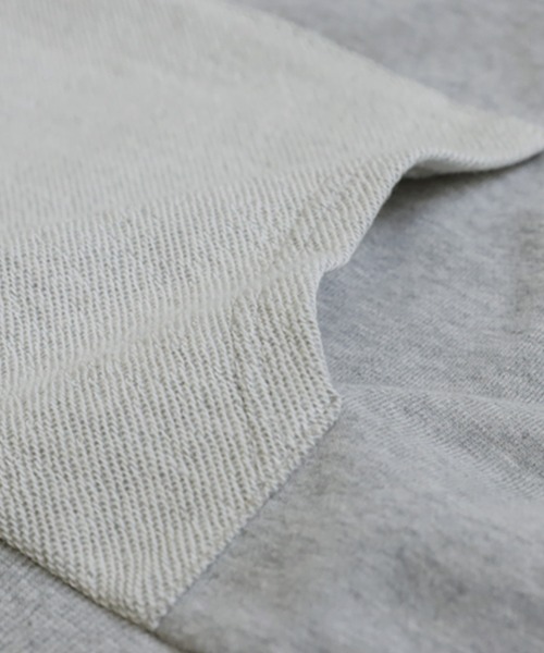 「antiqua」 プルオーバーパーカー P 杢グレー レディース_画像2