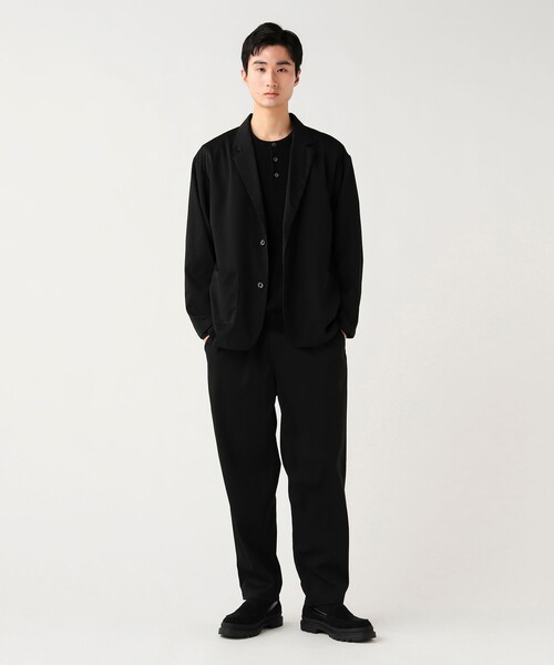 ビームス スーツ 黒 0 ジャケット 上下 パンツ BEAMS HEART（ビームス ハート） セットアップ 「4/23値下げ」コットン