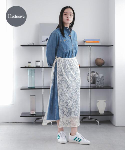 Lee（リー） ワンピース 「別注」Lee×DOORS WORK SHIRTS ONE-PIECE