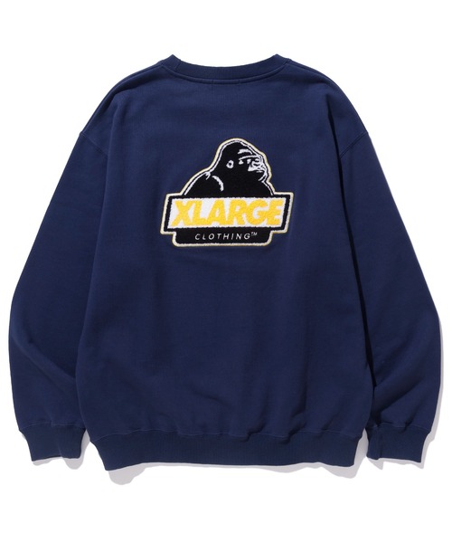 XLARGE」 スウェットカットソー M グリーン メンズ 美品】X-LARGE 