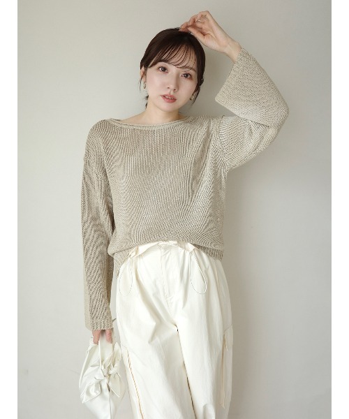 anuans（アニュアンス） カーゴパンツ テクスチャードロストカーゴ