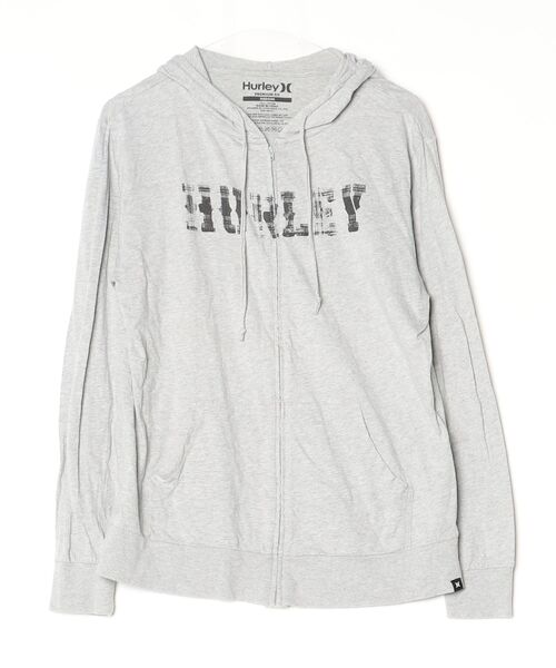 Hurley パーカー 新品 タグ付き ジップアップ Hurley ハーレー ジップアップ パーカー レディース ワンポイント ロゴ