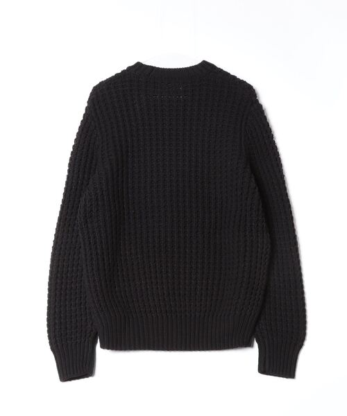 「ALLSAINTS」 長袖ニット X-SMALL ブラック メンズの画像